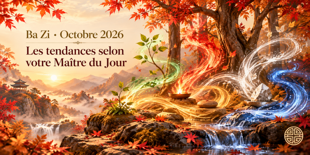 Ba Zi octobre 2026 : flux d'énergie des cinq éléments dans une forêt d'automne – Secret Feng Shui